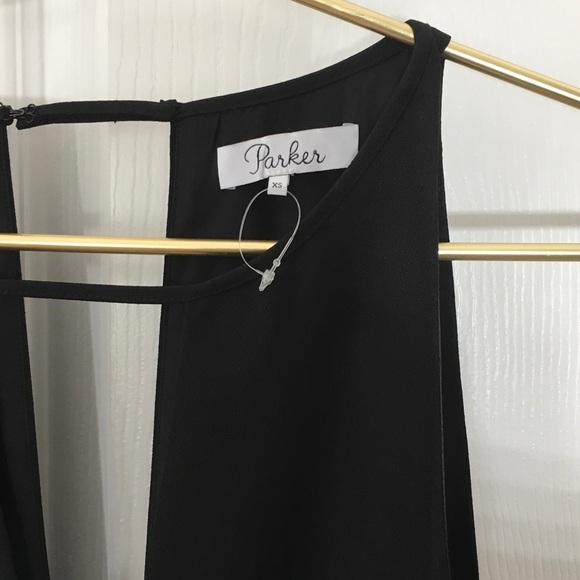 Parker Riviera Side Lace-up Cocktail Mini Dress - Picture 4 of 8